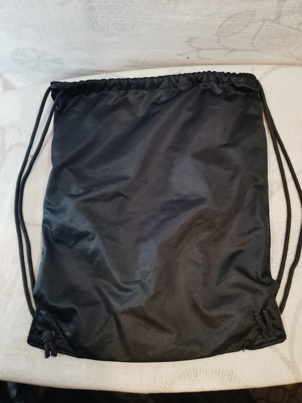 GMC Chicago Bulls Black Drawstring Backpack